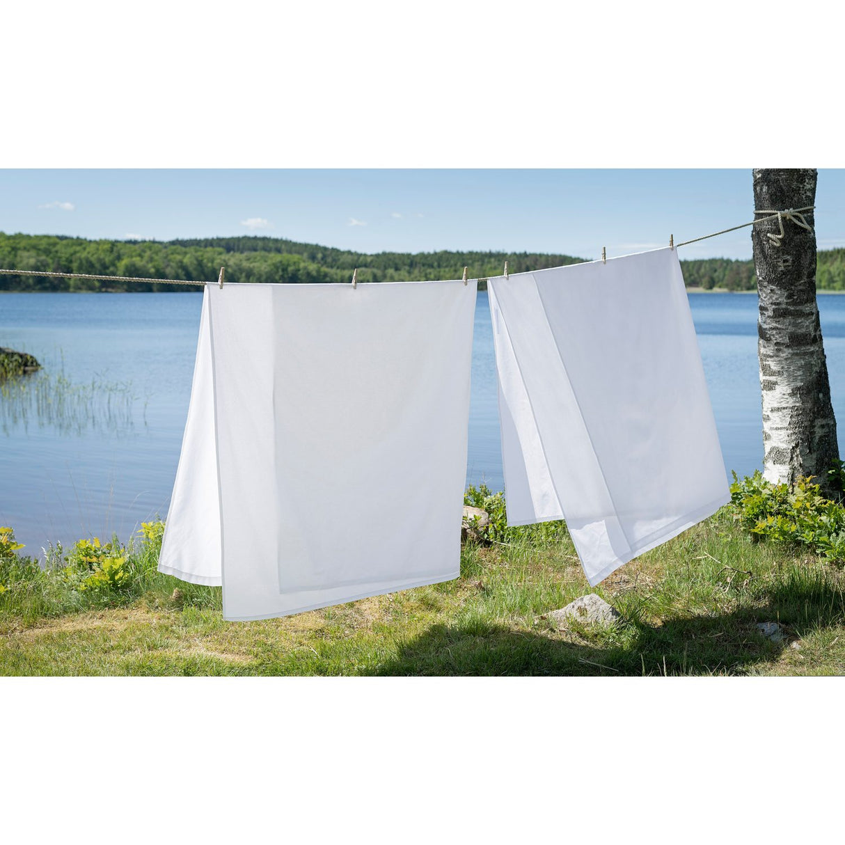 Lakan 180 x 260 cm, Vit