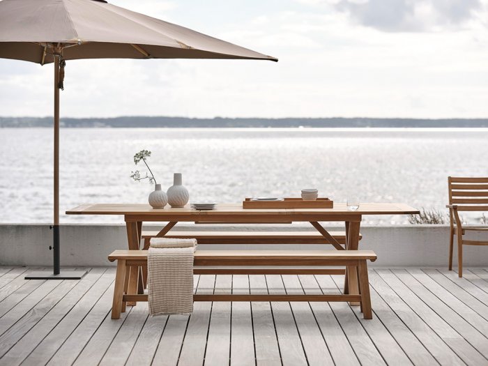 Brutus Bord 100x200-265 cm Teak