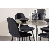 Plaza, Polar Rund matgrupp Svart, Beige, ⌀120