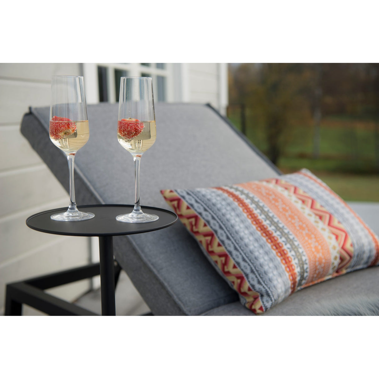 Jet Set Mini Ø23 cm Utebord Svart