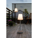 Lucca Lounge Golvlampa Ute Låg Grå
