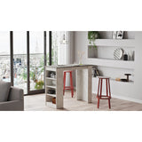 Stavro Bar (120 x 101,8 x 51,6 cm) Bardisk Grå
