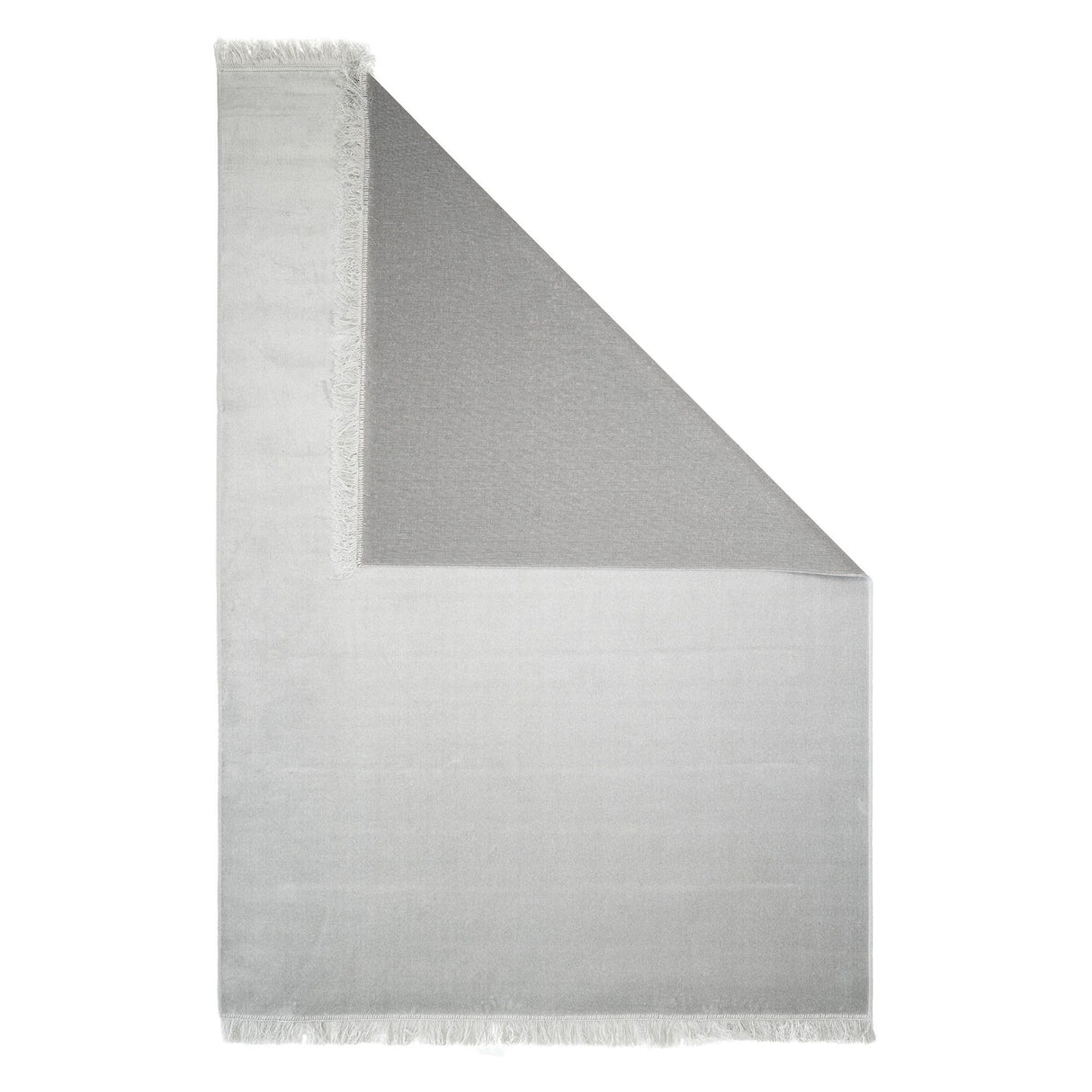 Mona Konstsilkesmatta 67x210 cm Ljusgrå