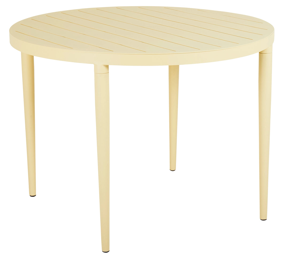 Bigby Matbord Rund 100 cm Lemon