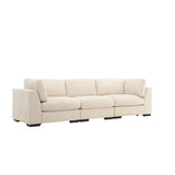 Salerno 3-sitssoffa Beige
