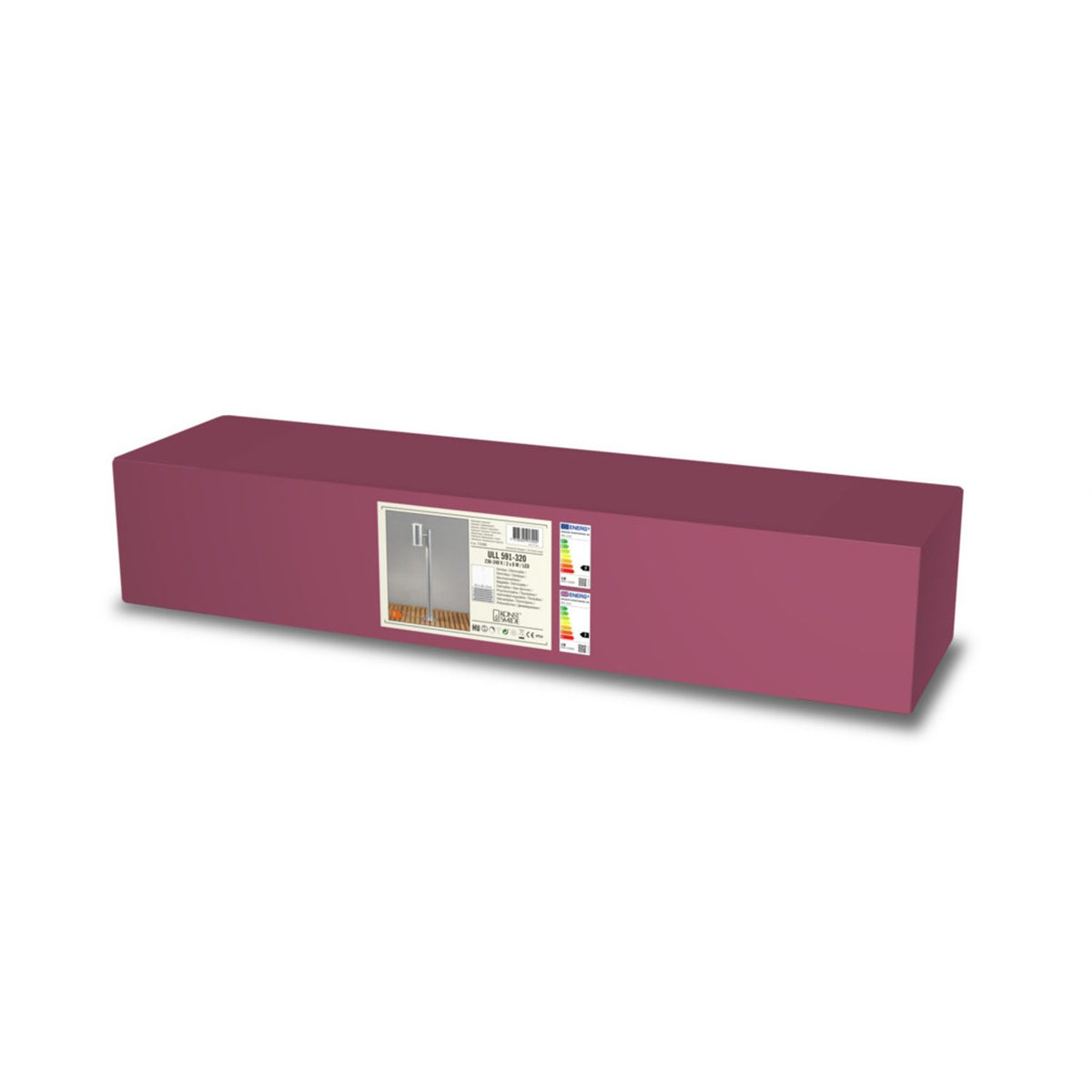 Ull HP-LED Galvaniserad 90.5 cm Pollare
