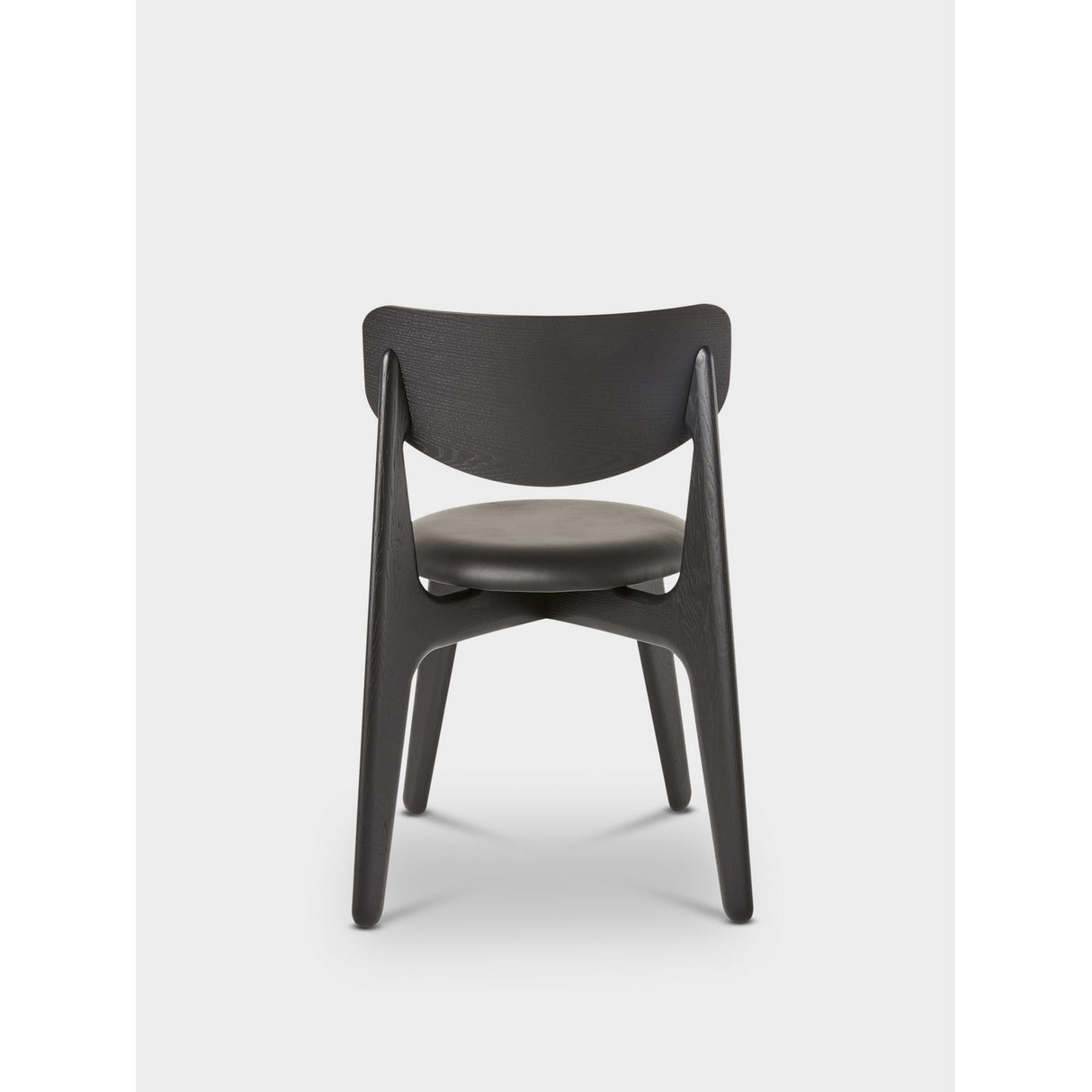 Slab Matstol Upholstered Black