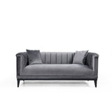 Trendy (190 x 79 x 89 cm) Mörkgrå 2-sitssoffa