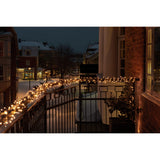 Cluster LED Svart kabel 30V/IP44 Ljusslinga Ute 13.18m, Varmvit