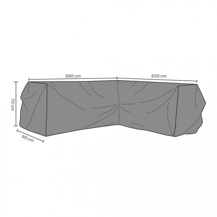 Soffskydd R260/L205 cm Andas