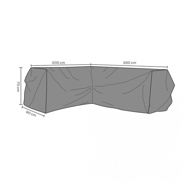 Soffskydd R205/L260 cm Andas