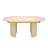 Chiba 180 cm Butterfly Matbord Vitpigmenterad Ek WL 100