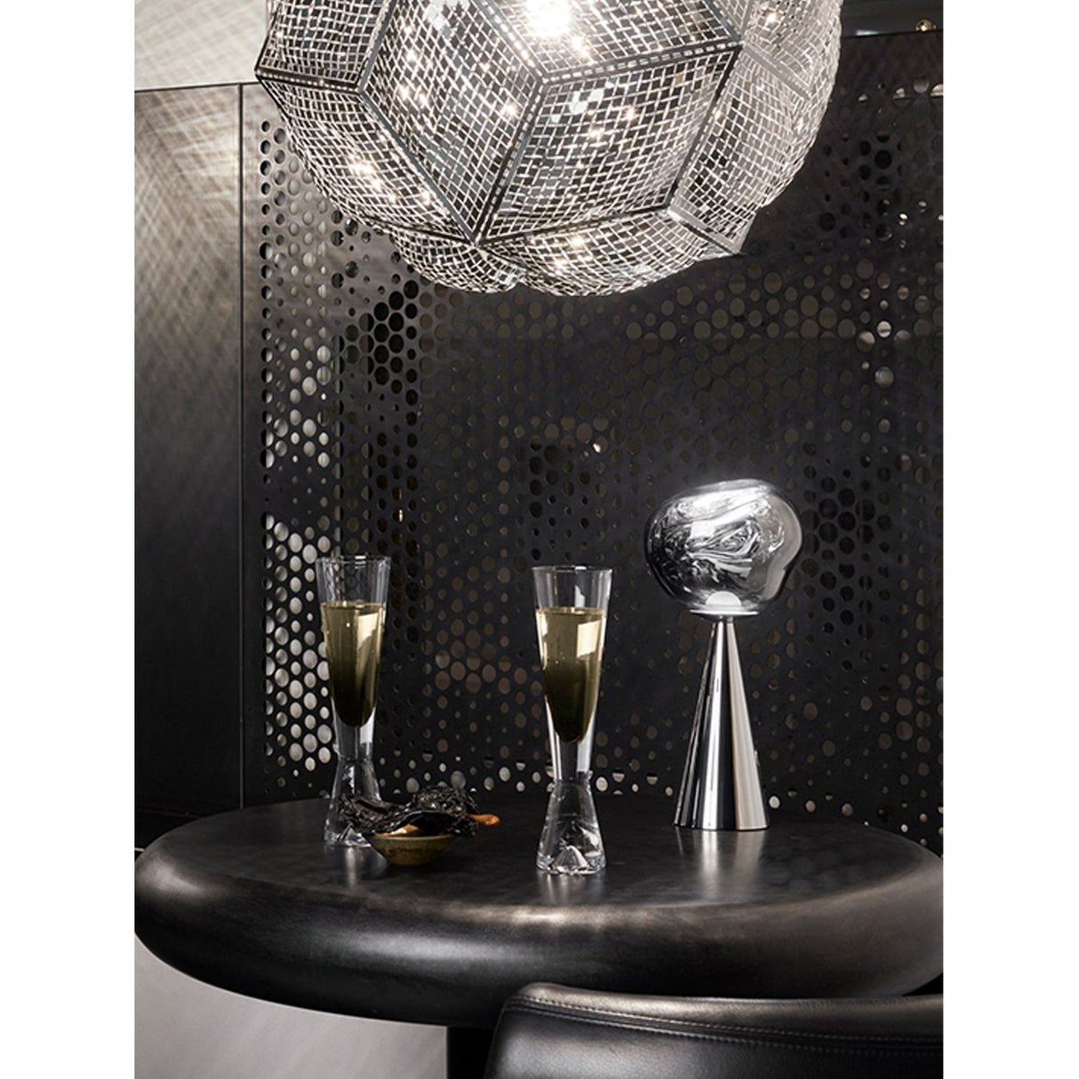 Melt Portable Portabel lampa Silver