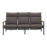 Gordon 3-sits Soffa 199x89 cm Antracit