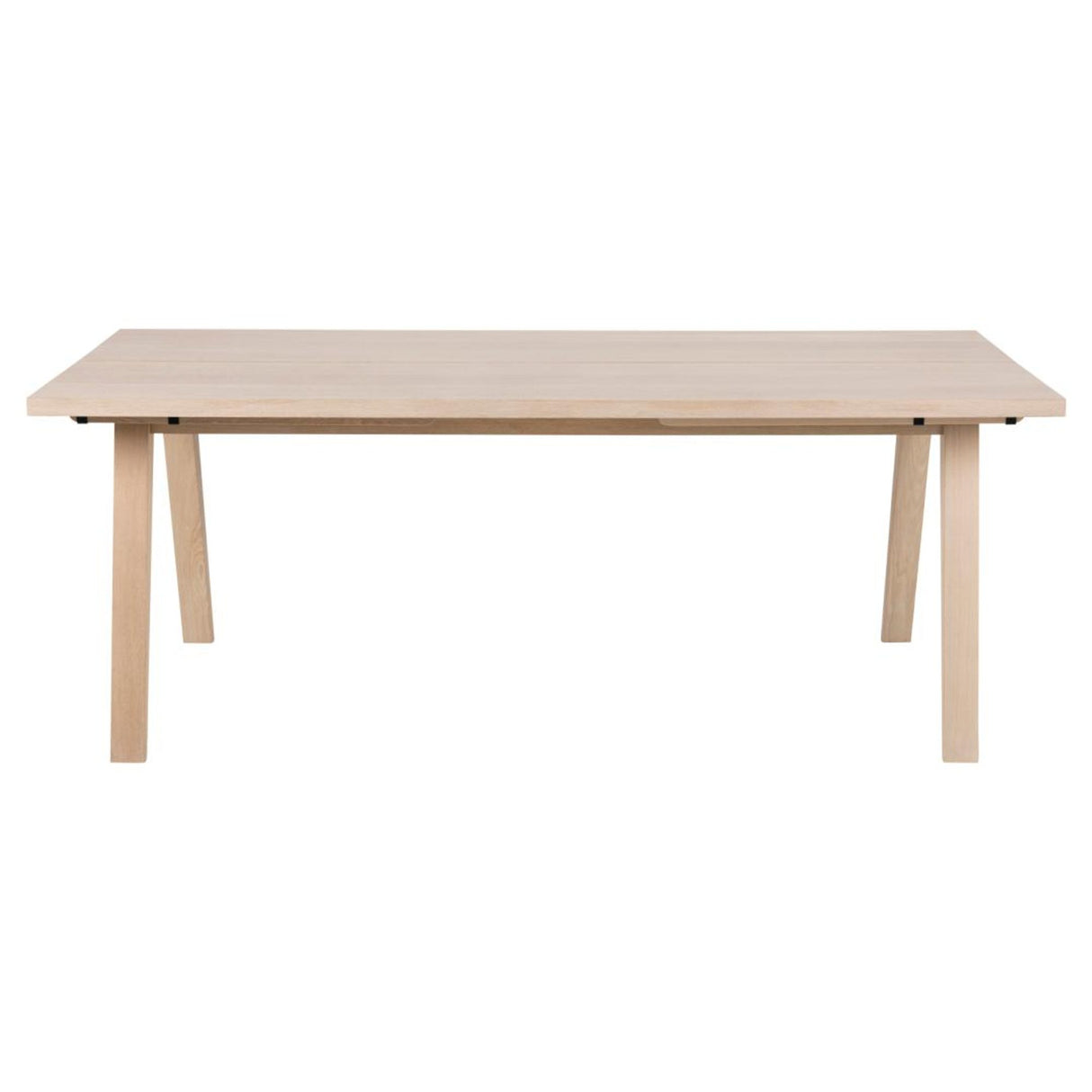 Arendal Matbord 75x200x95 cm Vitpigmenterad Ek