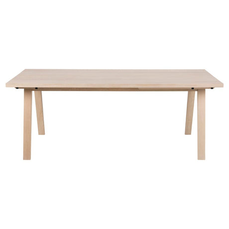 Arendal Matbord 200x95 cm Vitpigmenterad Ek