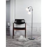 Ray Double Golvlampa Krom