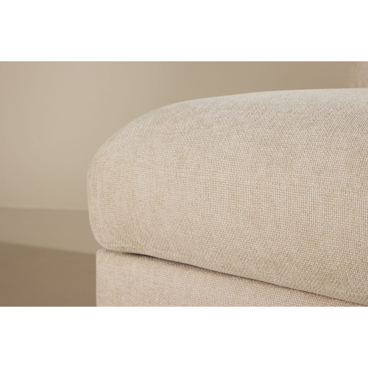 Salerno Hörnsoffa Beige, Mittdel