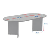 Muscat (119 x 40 x 60 cm) Soffbord Mink