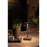 Scilla  USB Dimbar Bordslampa Ute Svart
