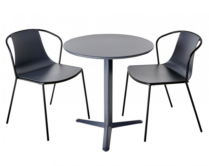 Arket Cafébord 70 cm Rund Black