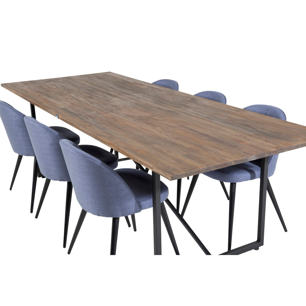 Padang, Velvet Rektangulär matgrupp
