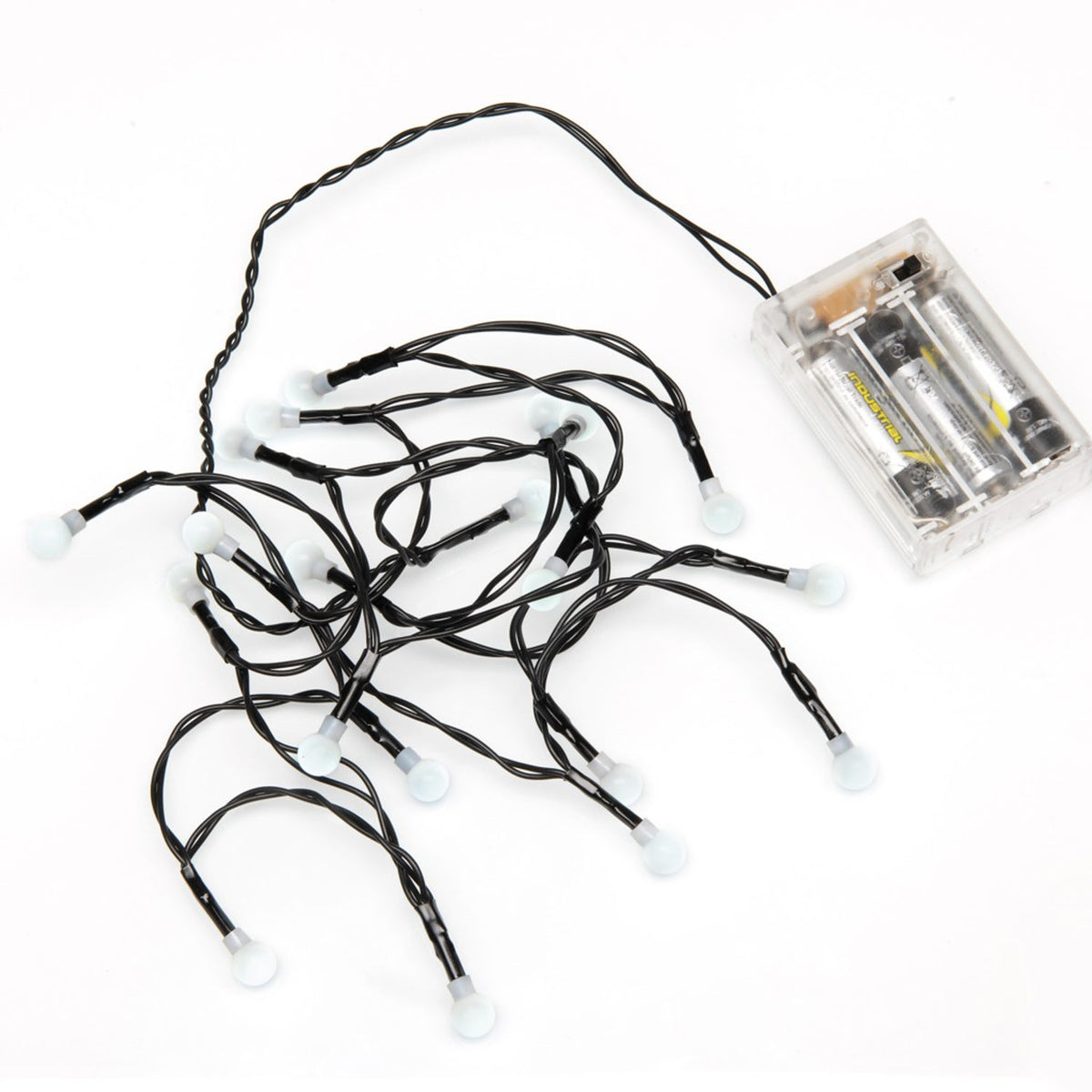Cherry LED Timer 6h Ljusslinga Inomhus 50 Lampor (3.92m), Vit