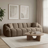 Octavio (268 x 70 x 80 cm) 4-sits soffa Brun