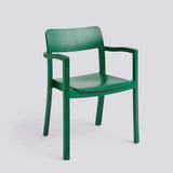 Pastis Karmstol Pine green – askfaner med vattenbaserad lack, Pine green – massiv ask med vattenbaserad lack