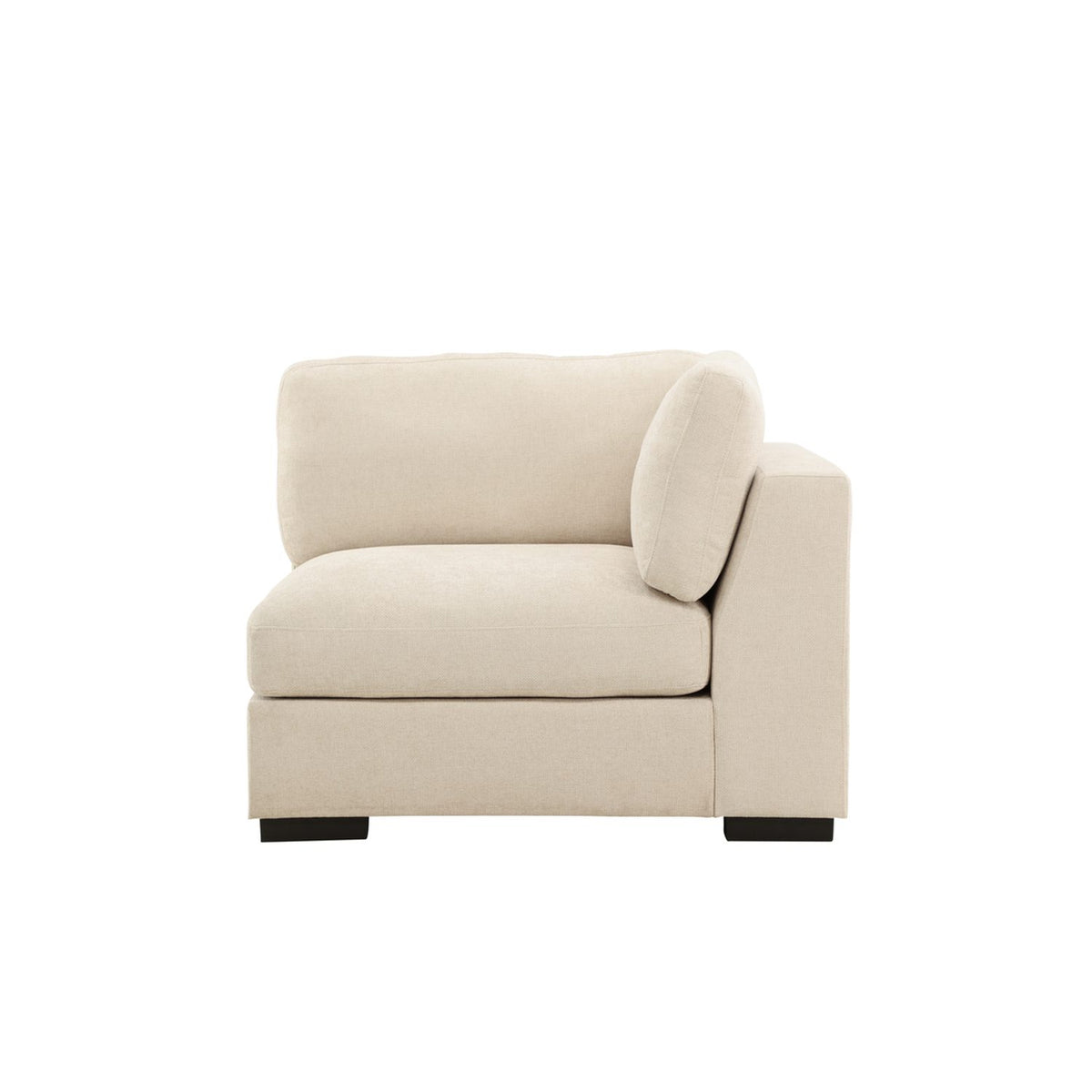 Salerno Hörnsoffa Beige, Höger Hörndel