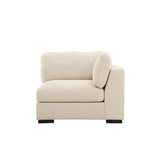 Salerno Hörnsoffa Beige, Höger Hörndel