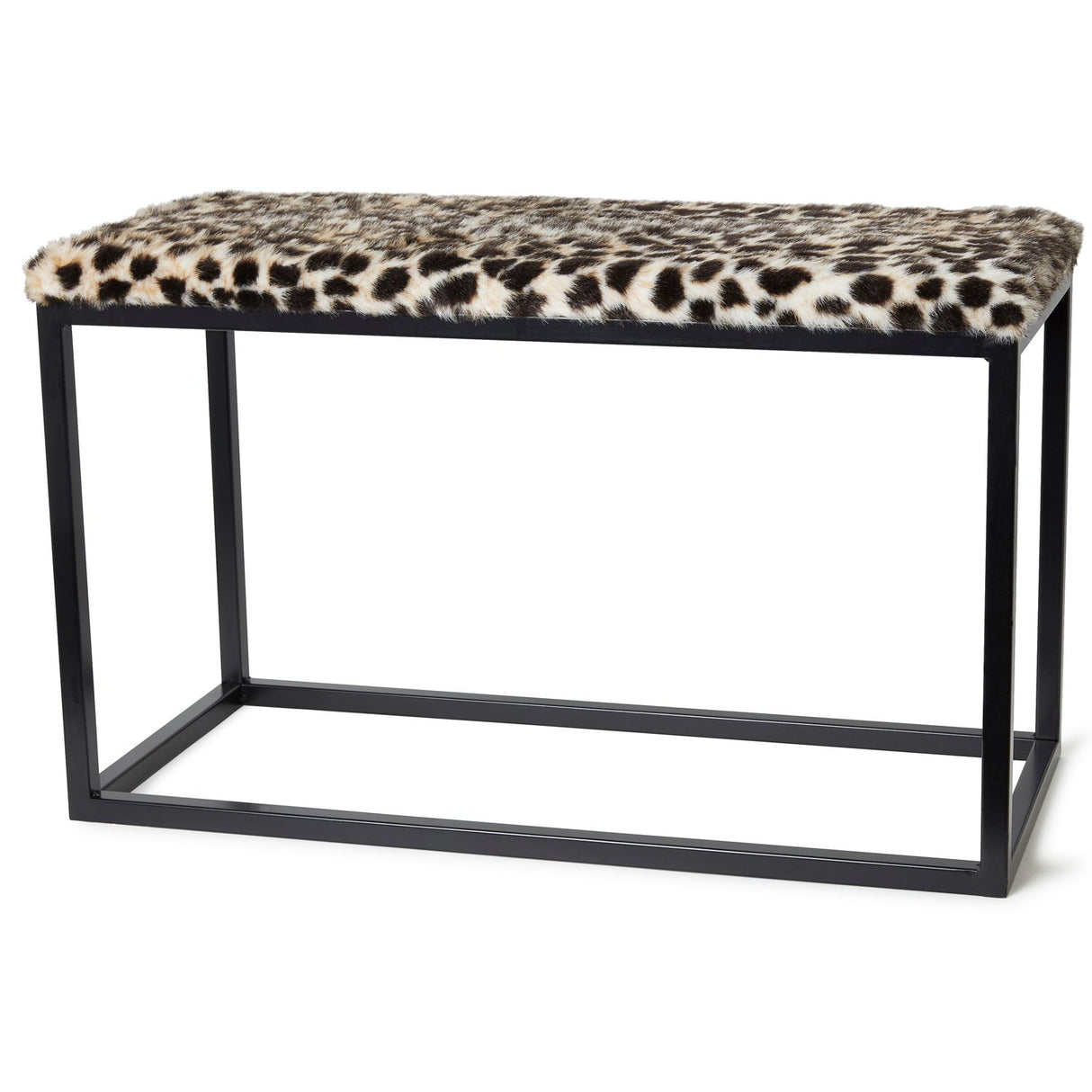Palle L Bänk Leopard/Black
