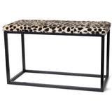 Palle L Bänk Leopard/Black