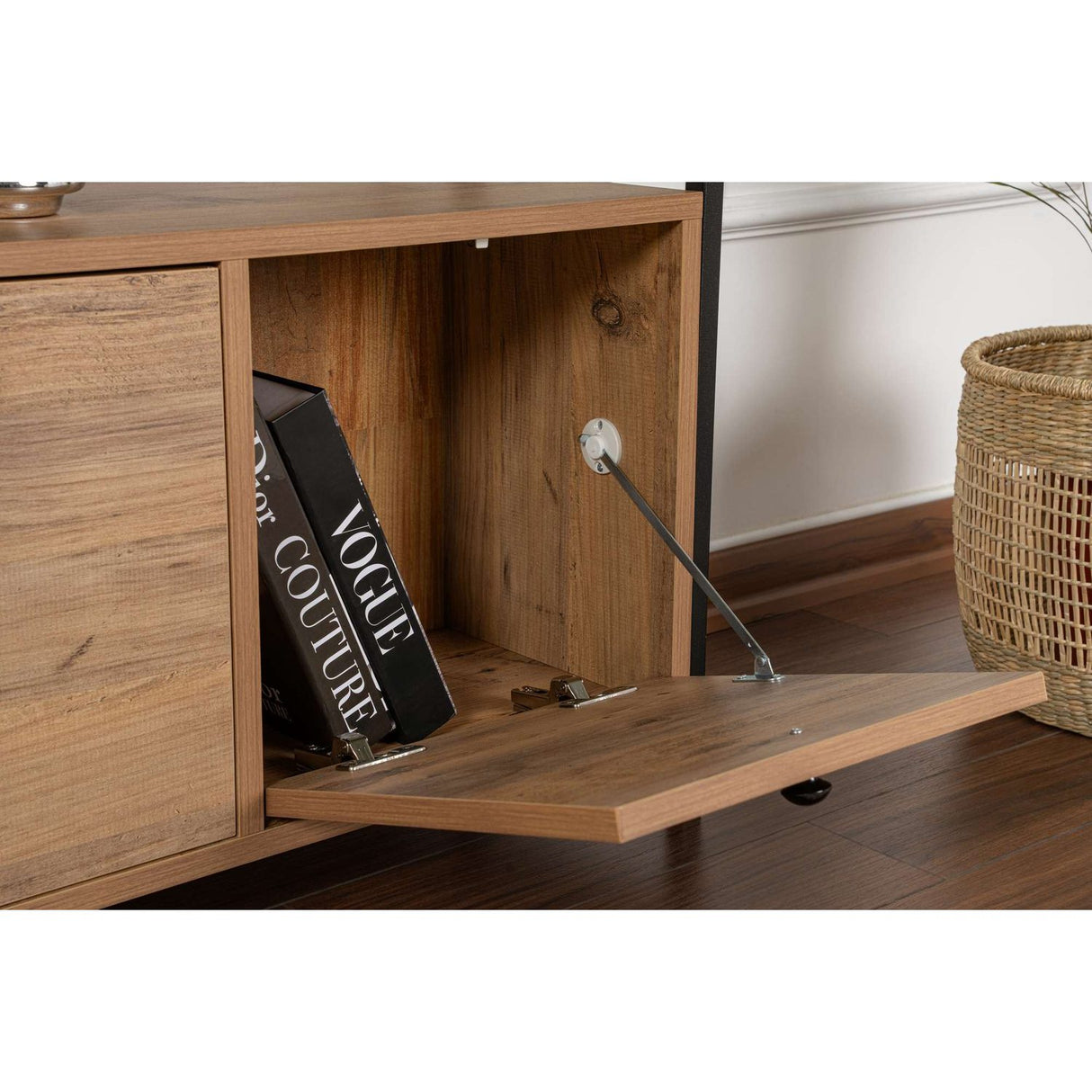 Kora Konsolbord Atlantic Pine Svart