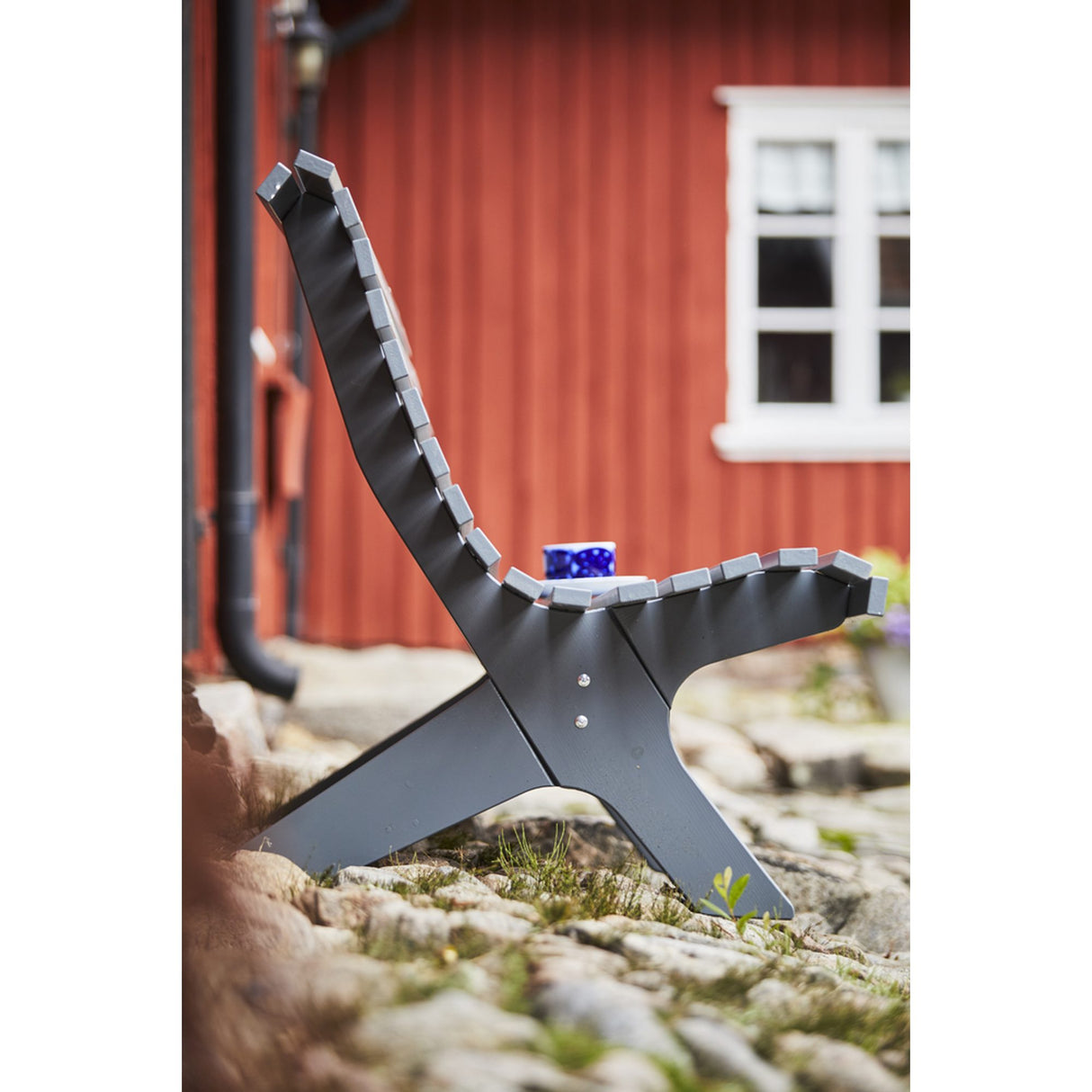 Lund Utesoffa Stålgrå