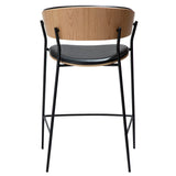 Crib Barstol Vintage Black, Oak