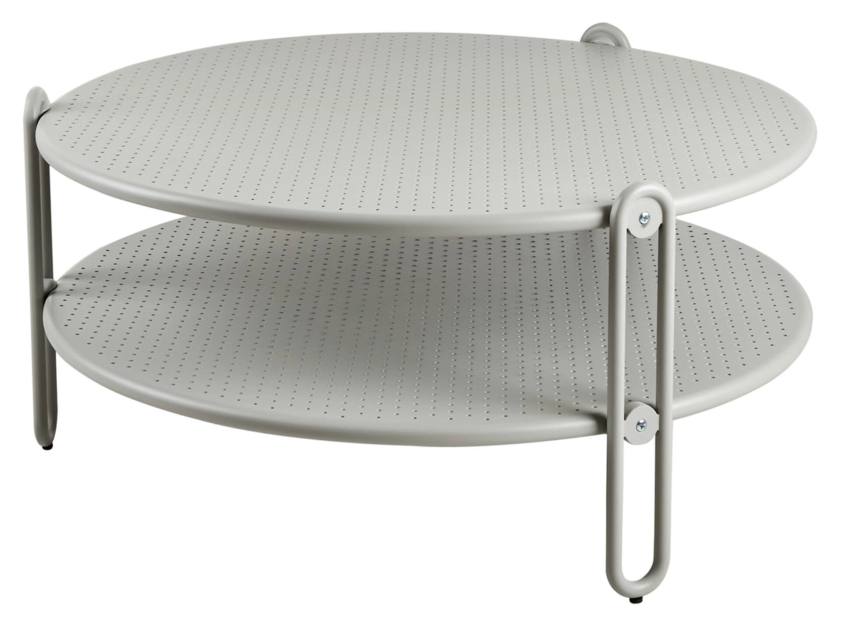 Blixt Utesoffbord 85x39 cm Light Grey