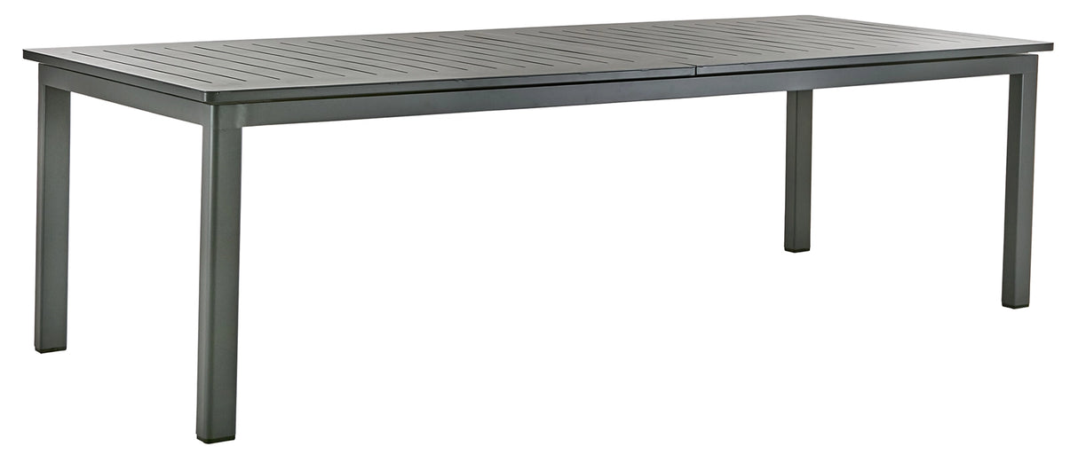 Lomma XL 260-380x100 cm Utebord Antracit