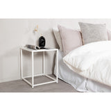 Staal Sidobord White, 37 x 38