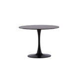 Glade Runt matbord Svart, MDF, ⌀100