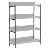 Friyay för 4 hyllor Bokhyllestomme Antique tenn