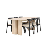 Tyresö, Ven Rektangulär matgrupp Beige