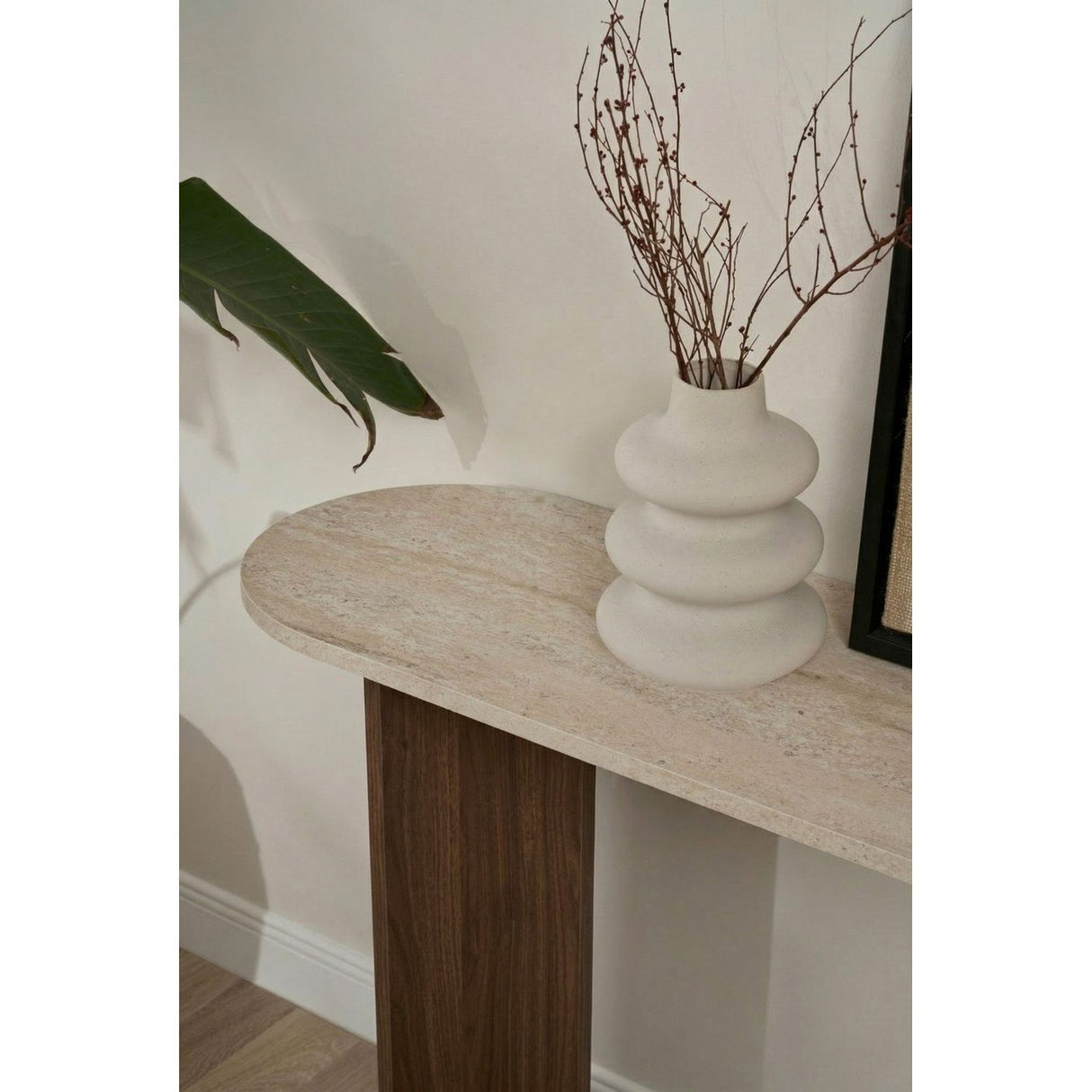 Cartagena (150 x 75 x 35 cm) Travertinvalnöt Sideboard