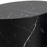 Cenon Satsbord 40x33x48 cm Marquina-marmor