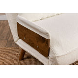 Cosmo Two (78 x 120 x 82 cm) 2-sits bäddsoffa Vit
