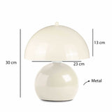 Ela (H 30 cm) Creme Bordslampa