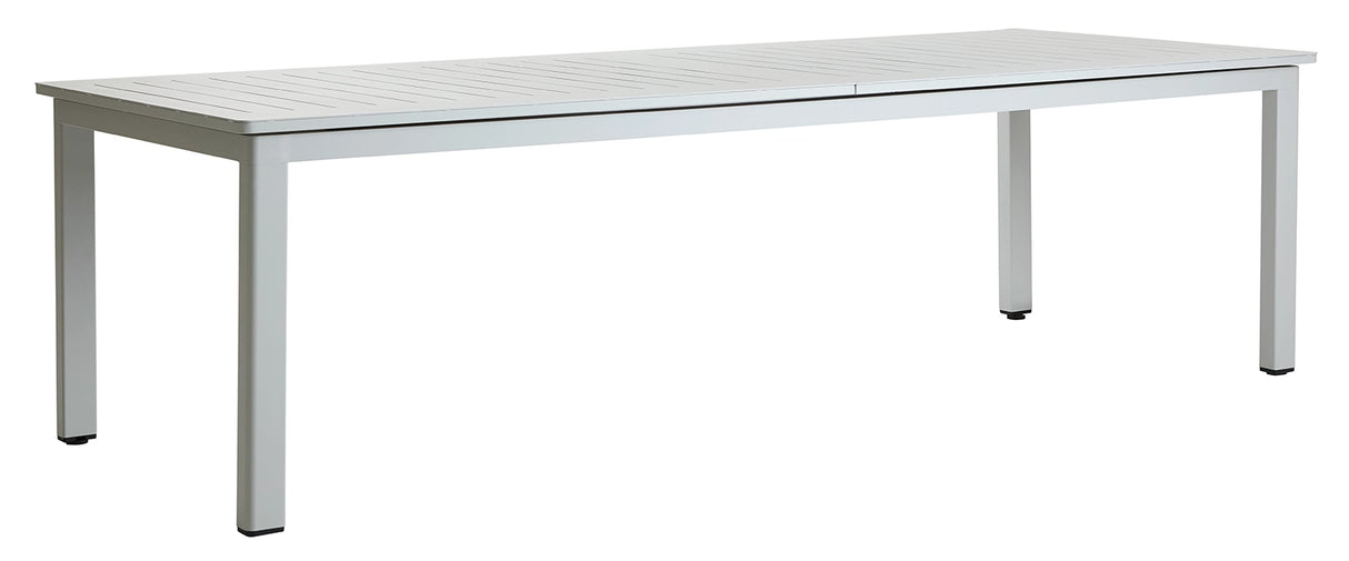 Lomma XL 260-380x100 cm Utebord Light Grey