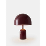 Bell Portabel lampa Burgundy