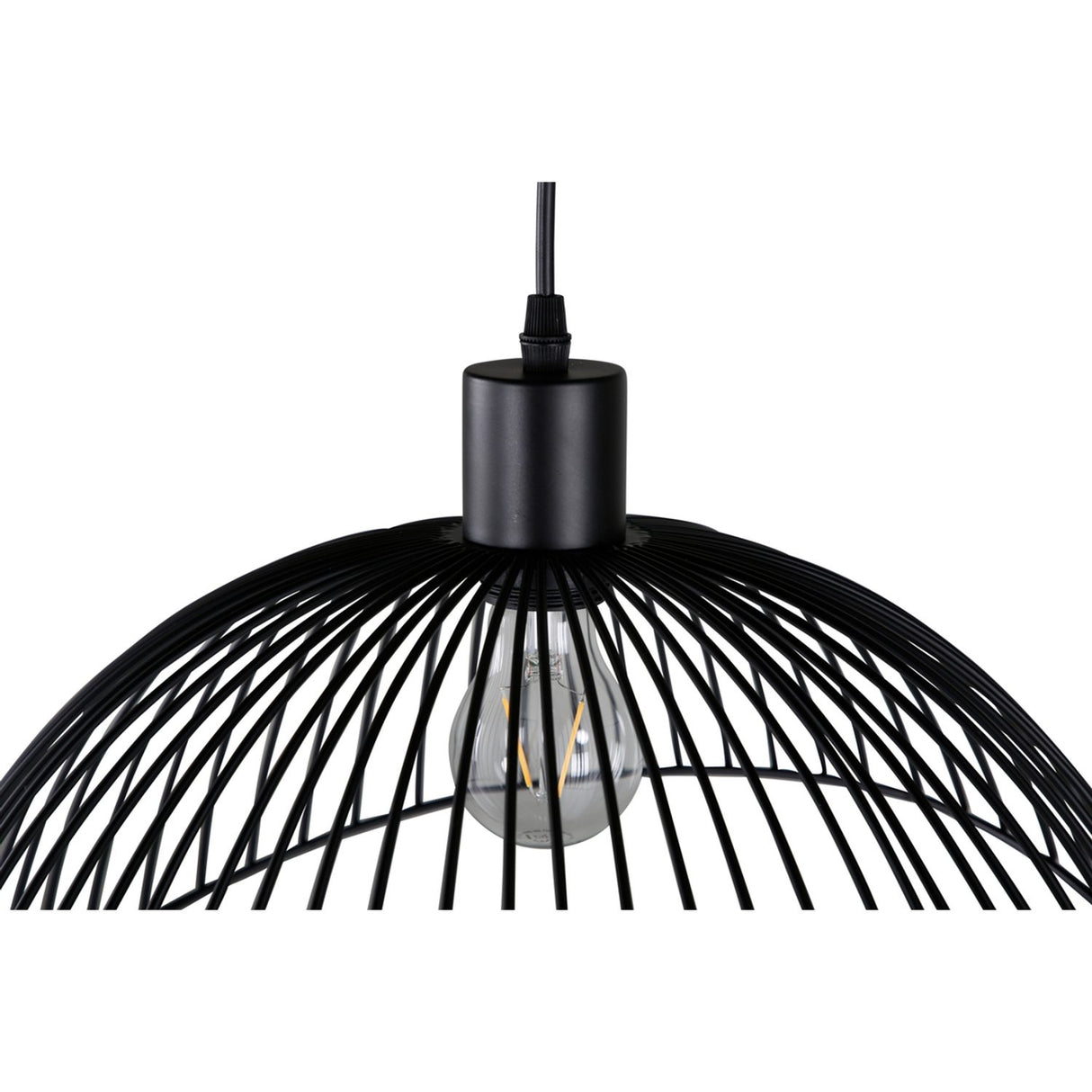 Elsa Taklampa Svart, 43 x 24 x 48