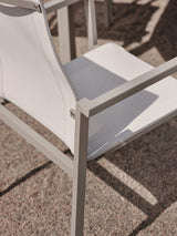 Comfy Karmstol Light Grey/Off-White